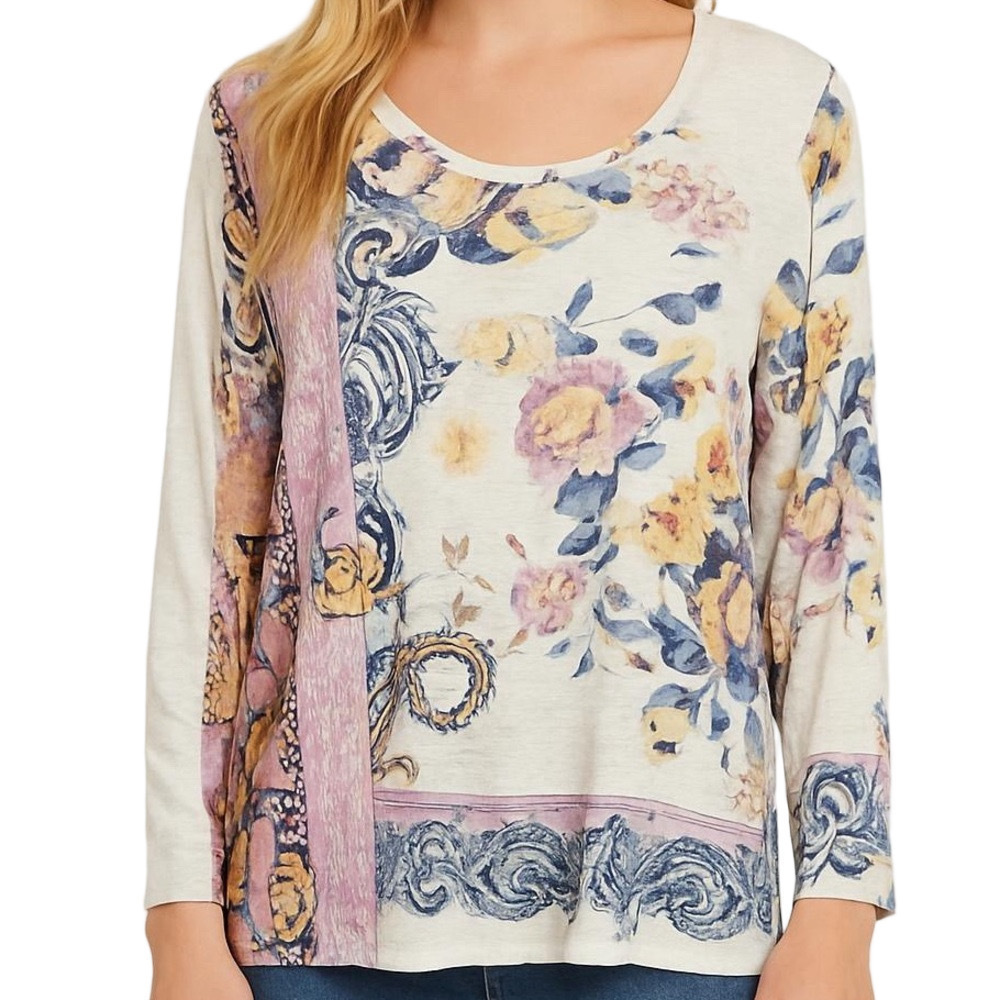 04. WOMENS CHICO’S 2/L DETAIL TOP - Picture 2 of 7